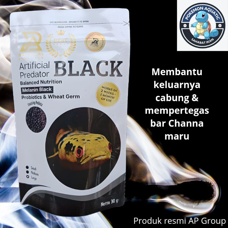AP BLACK pelet cabung & bar Channa maru (agen resmi)