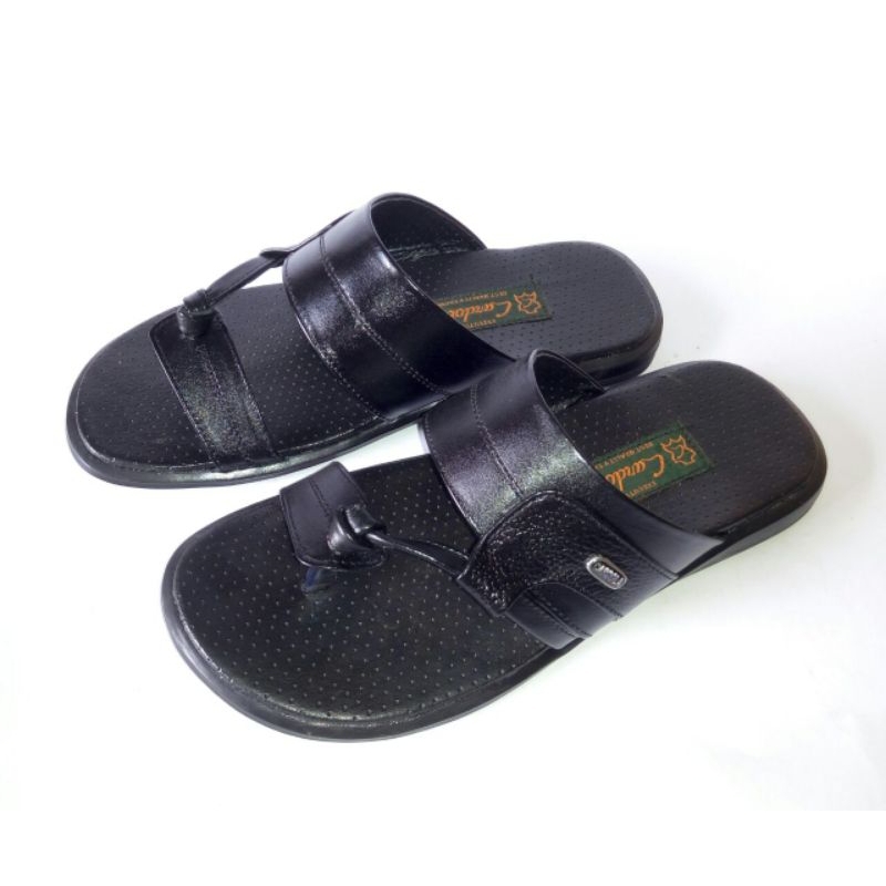 Sandal Jepit Kulit by Cardola/Sandal Jepit Pria/Sandal Kulit Asli/Sandal Kulit Pria/Sandal Kulit