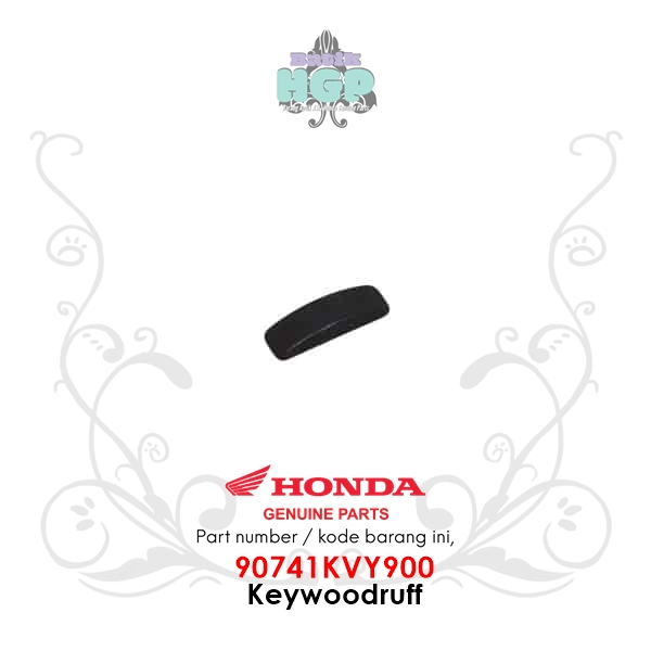 90741KVY900 - Spi Magnet Beat Karbu (Keywoodruff) Original AHM Spy Magnit