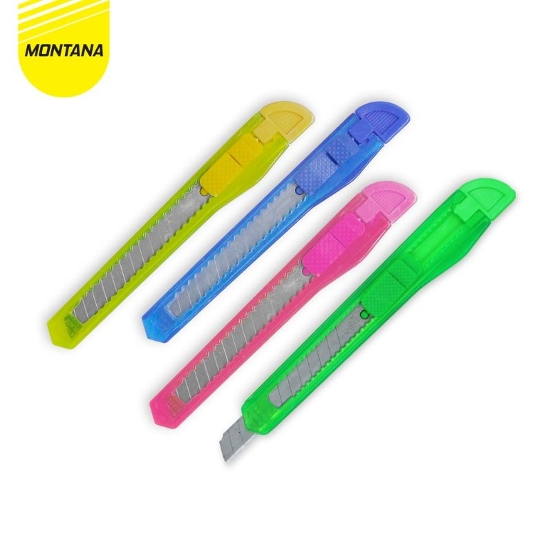 

MONTANA Cutter / Pemotong Montana CT 300/Renteng/Murah Meriah/Tajam/Kuat/Awet/Berkualitas