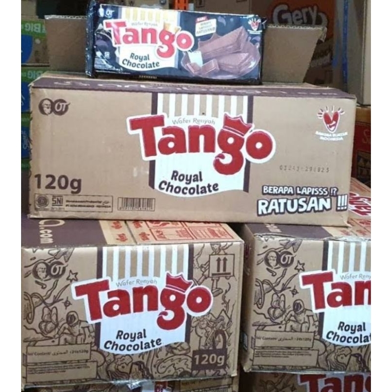 

(Promo) Wafer Tango Royal Chocolate 110 gram