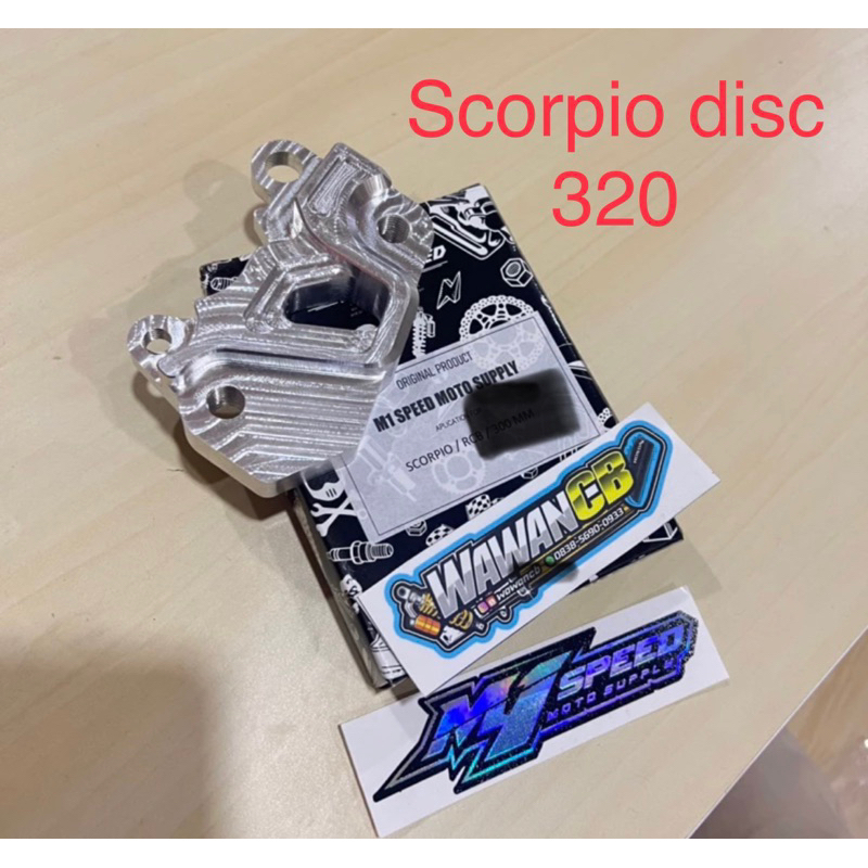 Breket Kaliper RCB Skok scorpio Disc 320