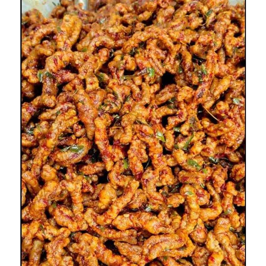 

Keripik Usus Crispy Pedas Daun Jeruk 1kg