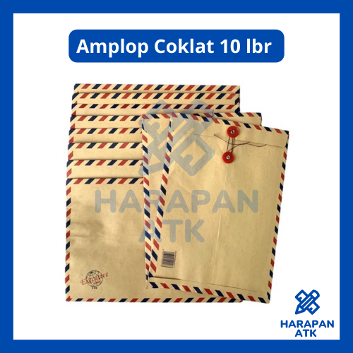 

AMPLOP COKLAT 10 LBR