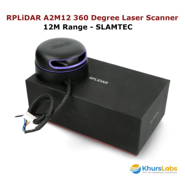 

RPLIDAR A2M12 - 360 Degree LiDAR Laser Range Scanner 12m - SLAMTEC Limited