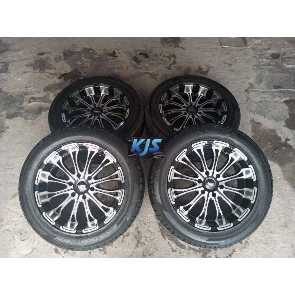 Velg Mobil Bekas Fortuner Pajero Dmax Mux Triton Strada Hilux Ring 20 HSR Bluegrain Ban 285/50 R20