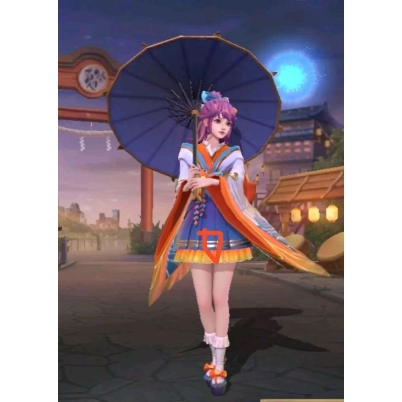 kostum cosplay kagura summerskin