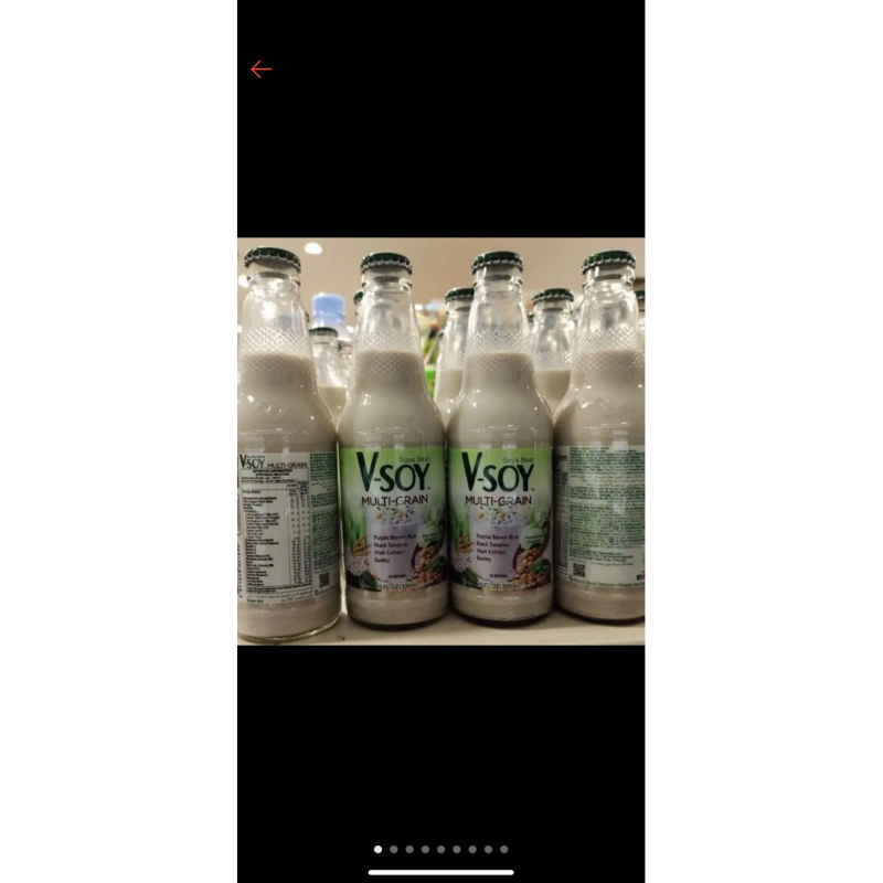 

V Soy Multi Grain botol 300 ml (exp: Sept 2024) dan V Soy Cocoa botol 300 ml (exp: Agustus 2024)