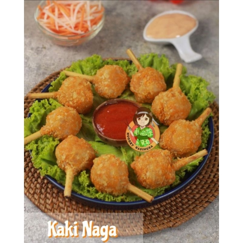 

Kaki Naga Isi 10 Pcs | Dragon Stik | Frozen Food | kasimura | Nugget Bento