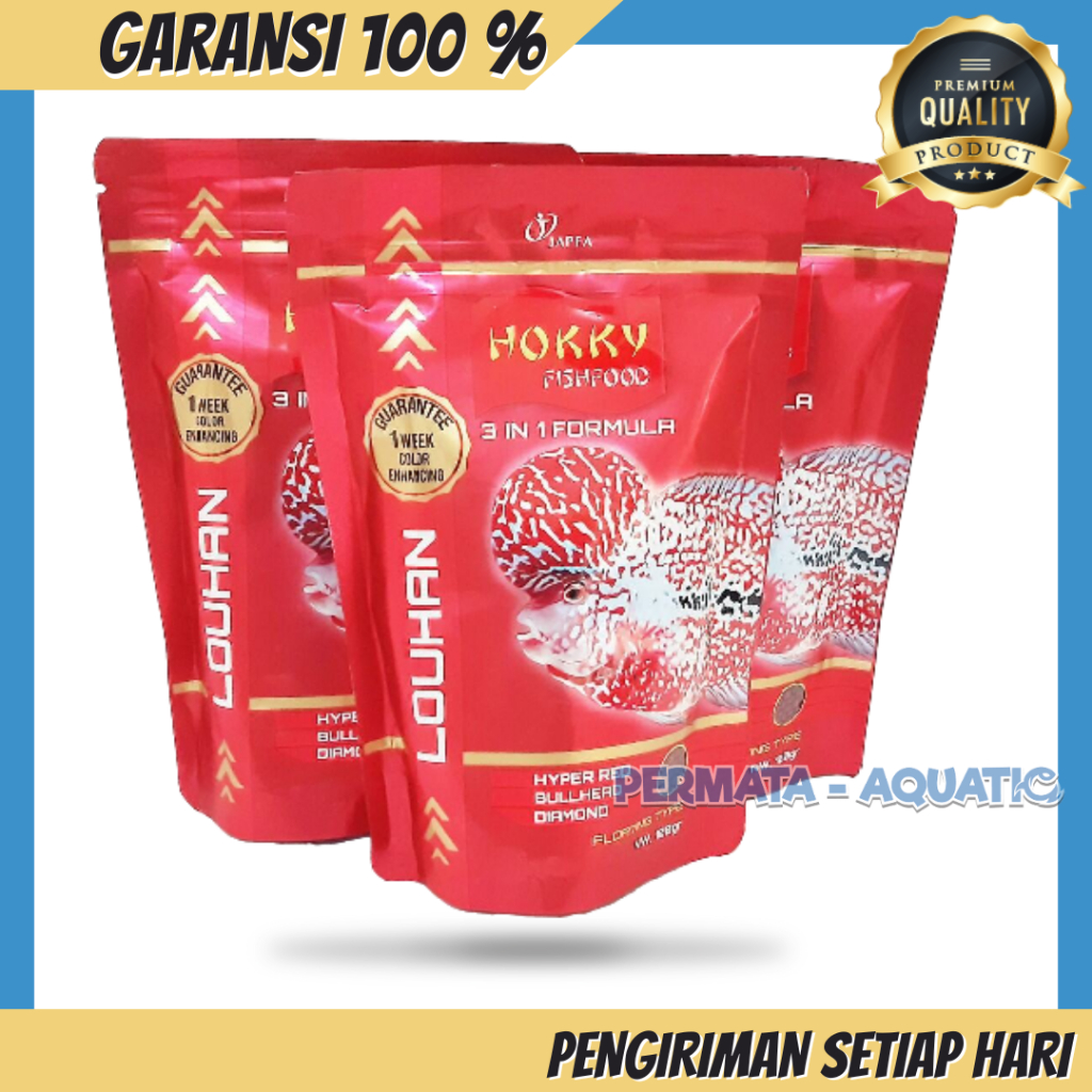 Makanan Pakan Ikan Louhan Lohan Untuk Jenong Tumbuh Besar & Warna Aquascape Aquarium