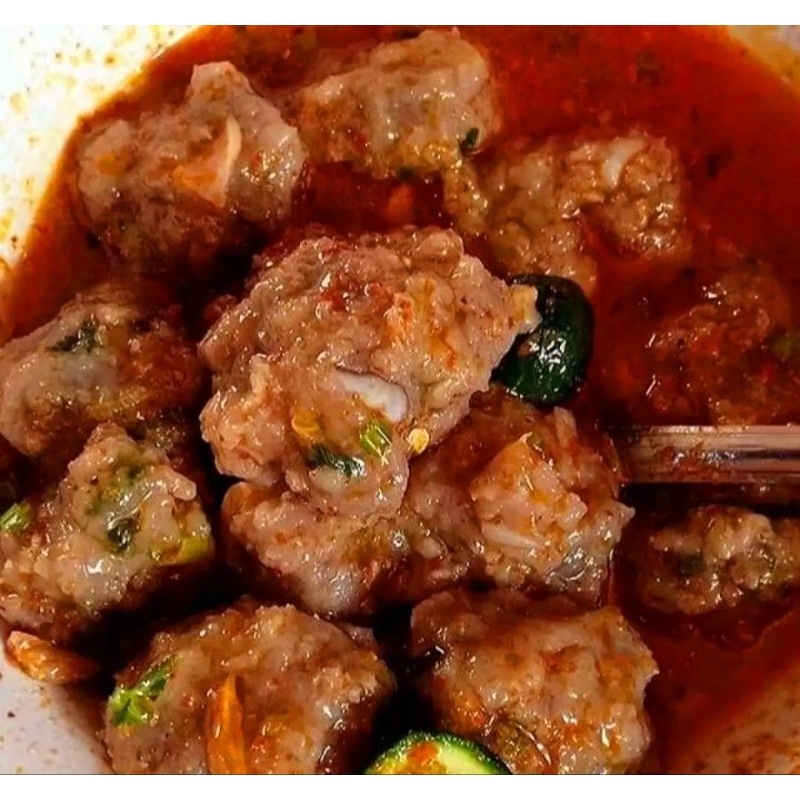 

paket 6 bungkus baso cirawang baso 20 butir komplit bumbu dll enak gurih pedas murah