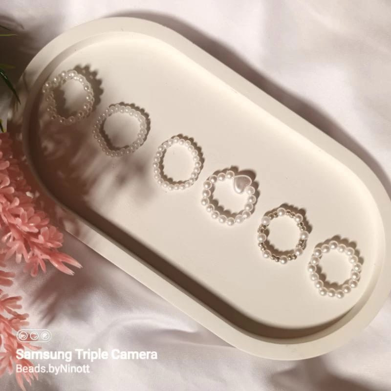 CINCIN MUTIARA IDOL KPOP KOREA | CINCIN MUTIARA KECIL PUTIH | CINCIN MANIK FASHION | CINCIN MANIK EL