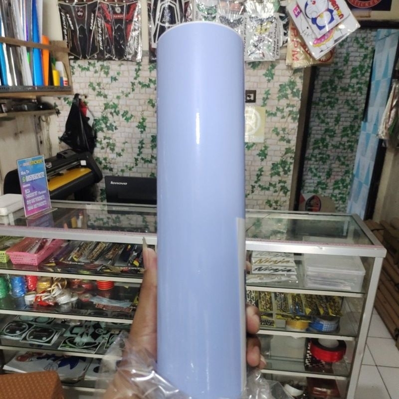 Skotlet stiker warna pastel ice blue//skotlet pastel ice blue