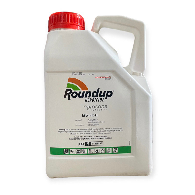 HERBISIDA ROUNDUP 4 LITER