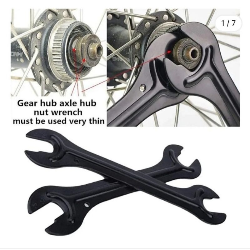 kunci pas pedal. free hub. dll. kunci 4in1 kunci 14.15.16.17