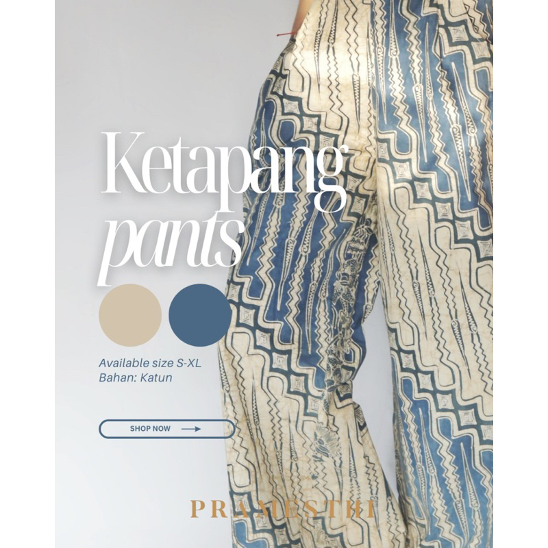 Celana Batik Tulis Warna Alam | Cullotes | Palazzo