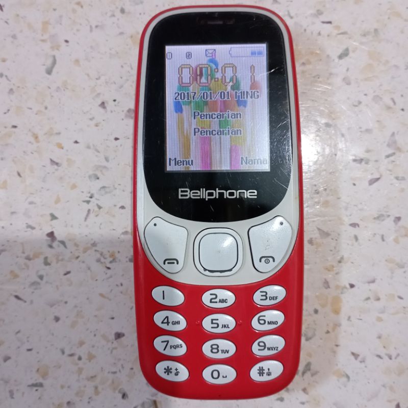 Handphone Bellphone 128 normal siap pakai