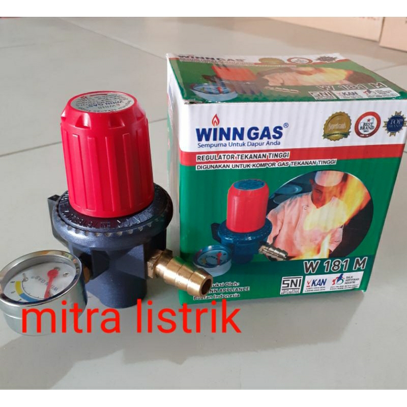 Regulator tekanan tinggi /Regulator kompor gas tekanan tinggi win gas