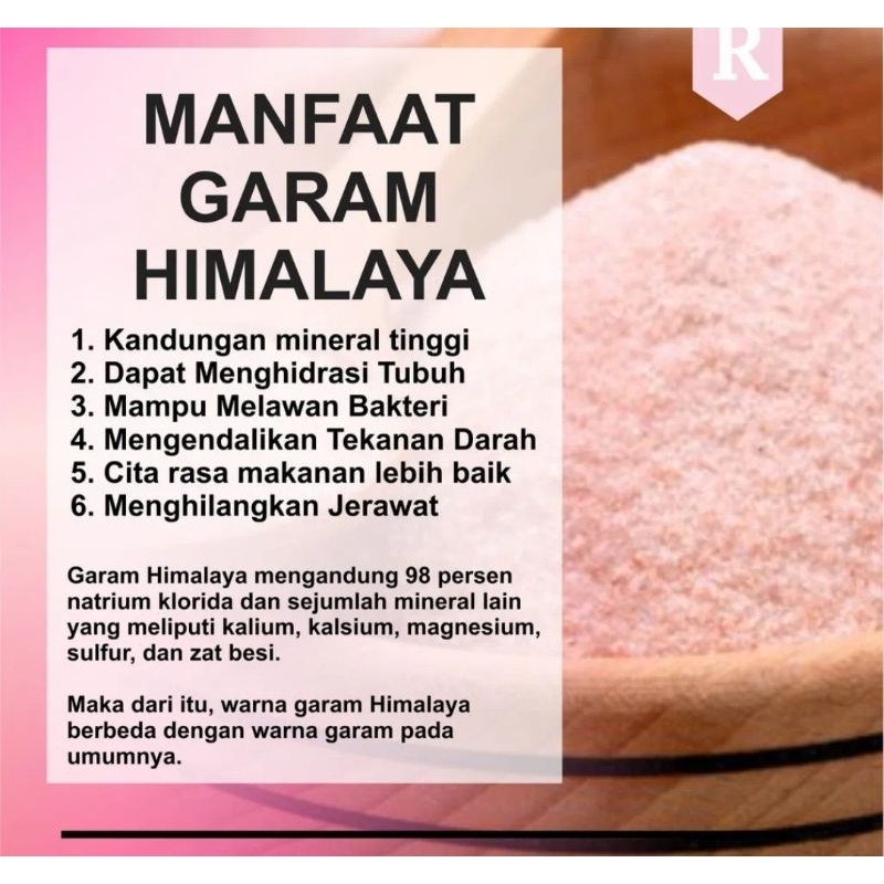 

garam himalaya original natural salt Himalaya pink