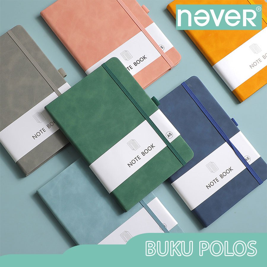 

Never Official- Notebook A5 A6 buku catatan/ Buku tulis agenda tali
