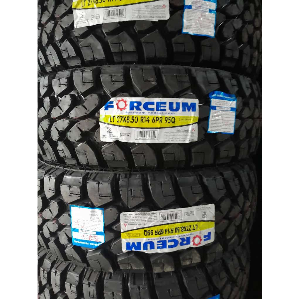 Ban cangkul mobil carry,grand max ukuran 27x8,5 R14 Forceum mt