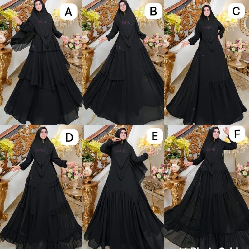 MECCA BLACK SERIES SYARI//100% ORIGINAL BRAND HUMAIRA//KUALITAS SUPER PREMIUM