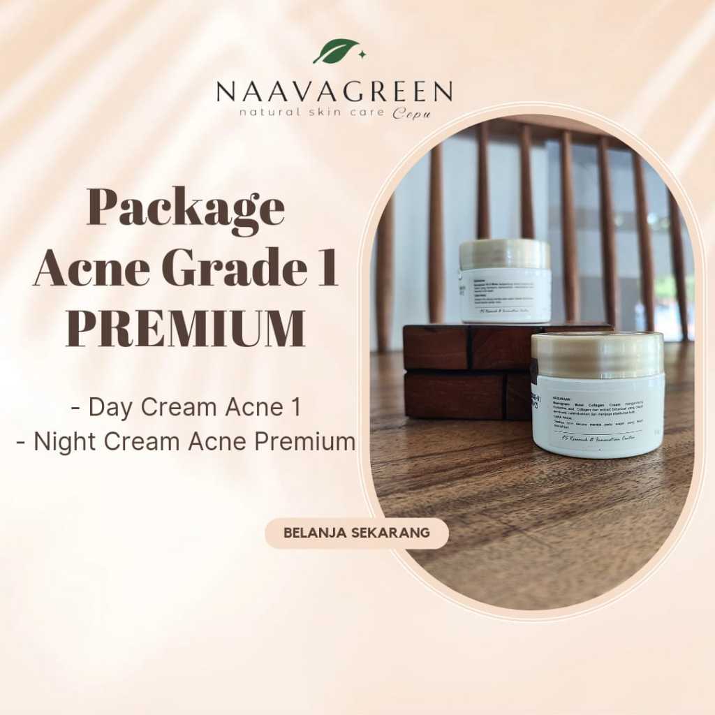 Naavagreen Paket Acne Grade 1 Premium