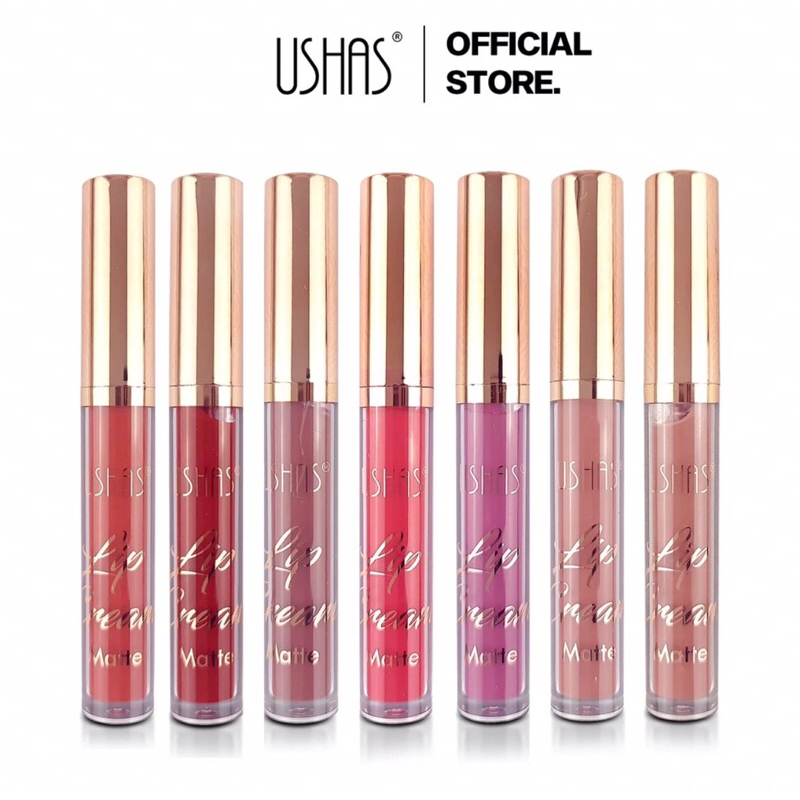 USHAS LIP CREAM MATTE / USHAS LM1708 / LIP CREAM / LIP MATTE