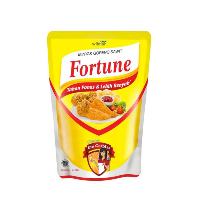 

Minyak goreng Fortune 2 liter