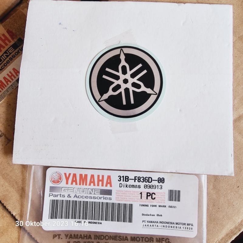 Stiker logo yamaha jupiter z 2010. 31B-F836D-00