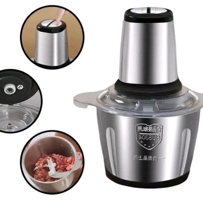Blender Daging Stainless 2Liter /Penggilingan Daging Stainless