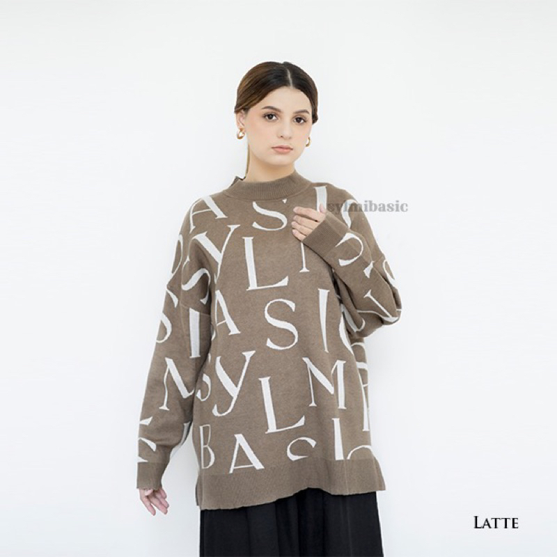 sweater monogram sylmi basic