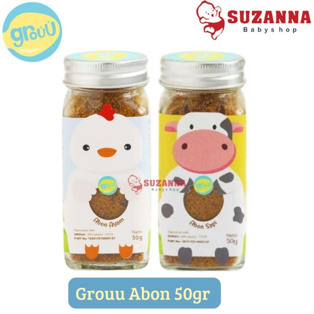 

Grouu Abon MPASI 50GR abon sapi dan ayam