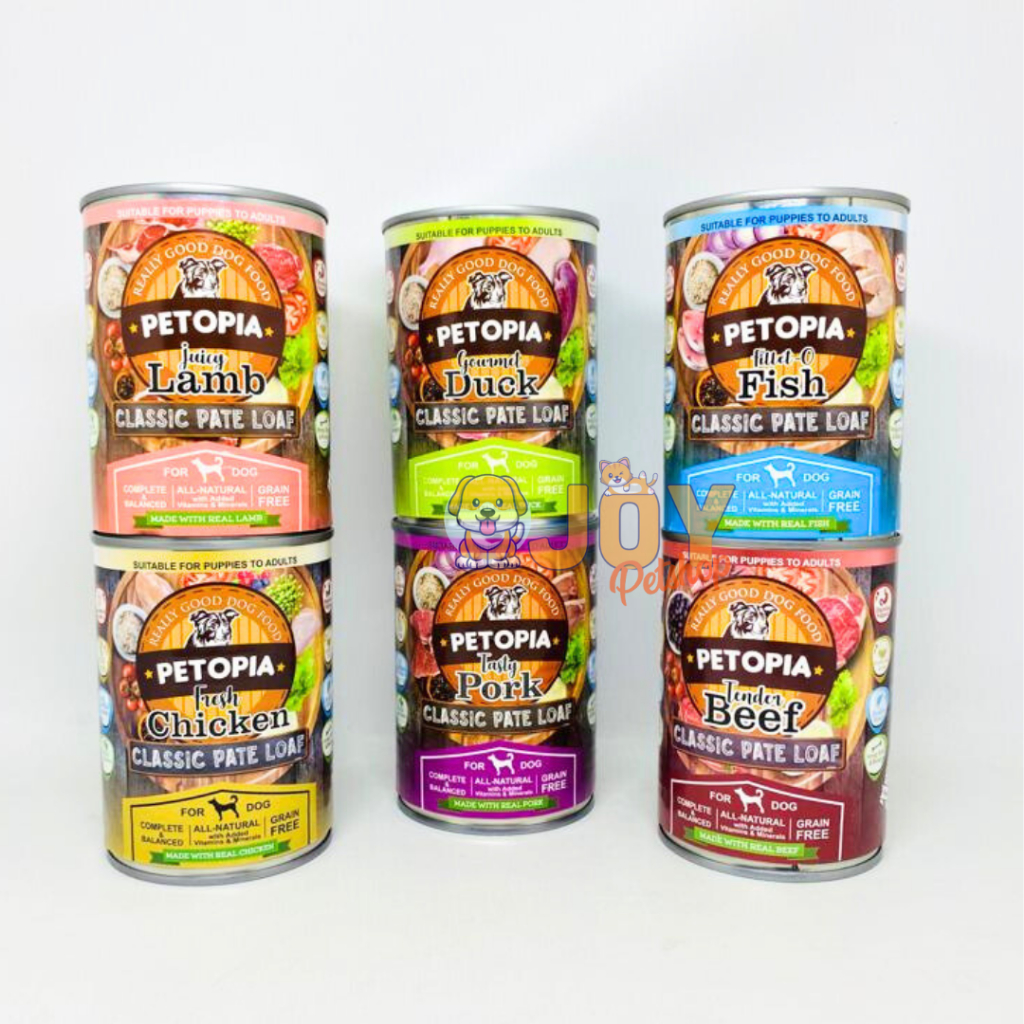 Petopia kaleng 380gr -Makanan anjing kaleng basah dog food wet