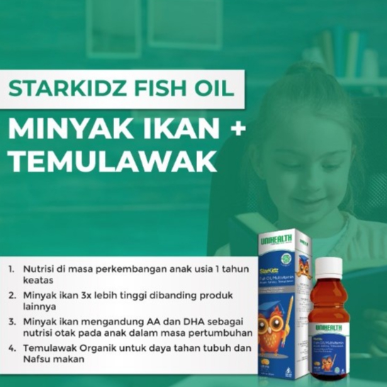 Starkidz Fish Oil / Starkidz Fish Oil Vitamin Anak Balita