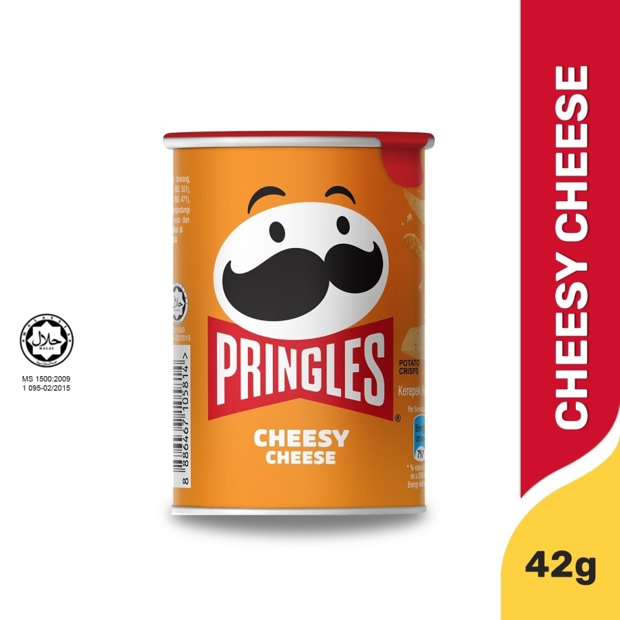 

Pringles Cheesy Cheese Keripik 42 Gr 42Gr