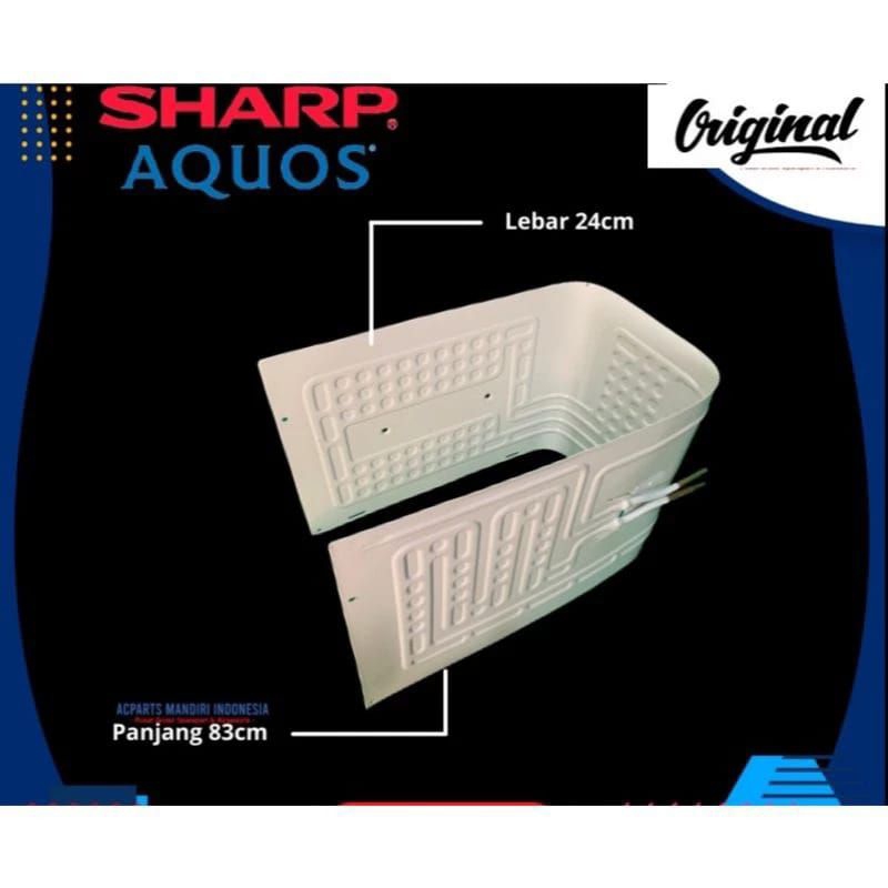 Evaporator kulkas sharp 1 pintu 83×24