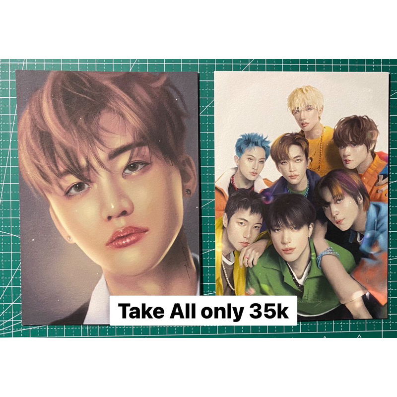 Postcard NCT Dream fanart fanmerch