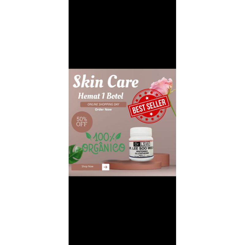 (BIG PROMO) Glutacid Whitening 16 000 mg Original 100% Pemutih Badan Permanen