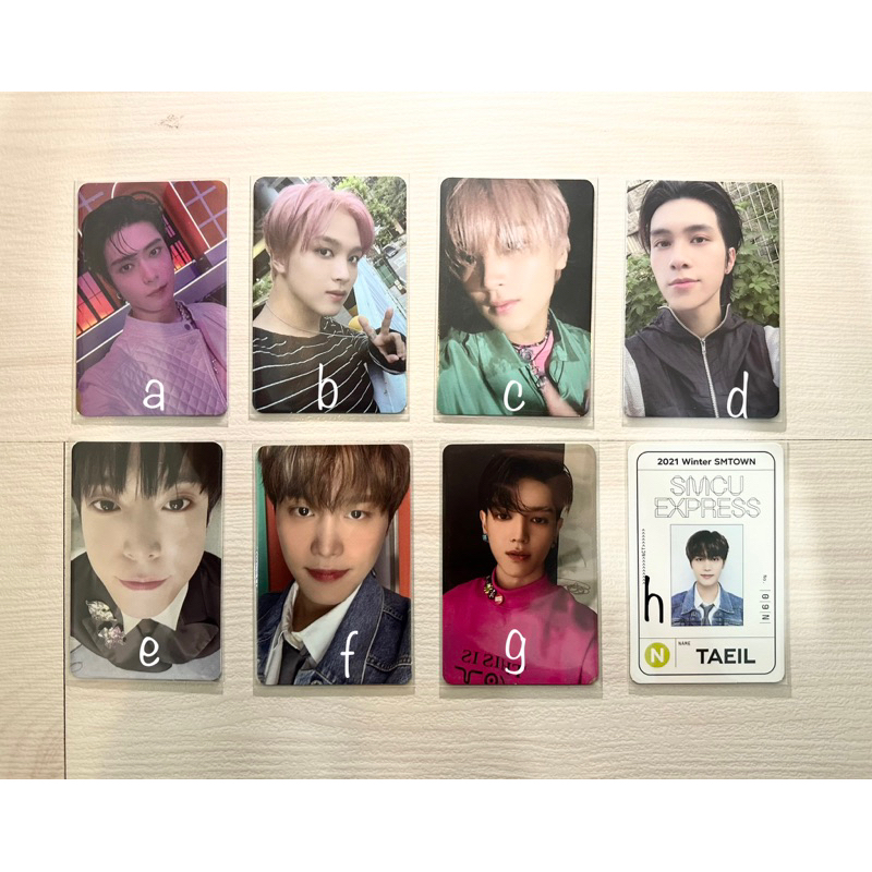 [OFFFICIAL] NCT 127 - Sticker Universe Favorite SMCU Express Photocard OFFICIAL Jaehyun Haechan Hend