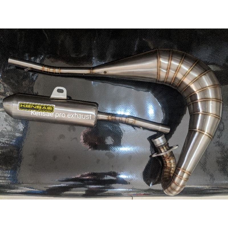knalpot Dt100 suara garing kensae pro exhaust