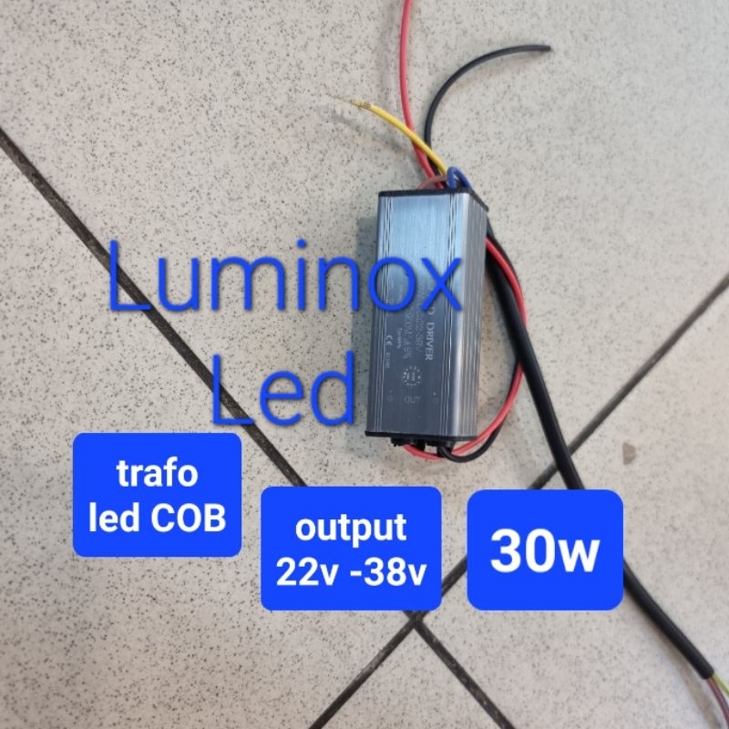 trafo led sorot 30 watt 30w / driver led pju 30watt ballast led 30 w