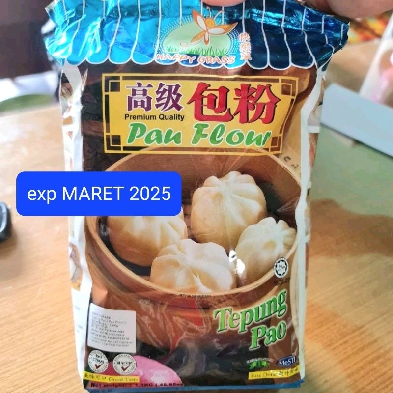 

HAPPY GRASS / TEPUNG PAO / PAO FLOUR / 1,3kg