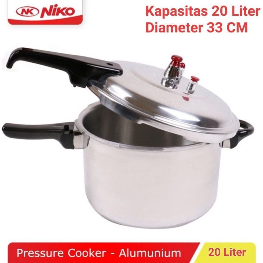 Panci Presto NIKO NK-10L NK-12L NK-20L / Pressure Cooker Panci Presto Alat Masak Alat Dapur Murah