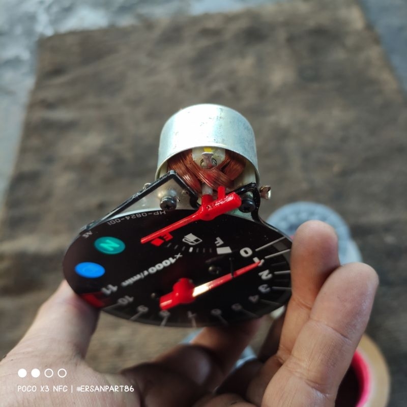 Spidometer tiger revo lampu pece