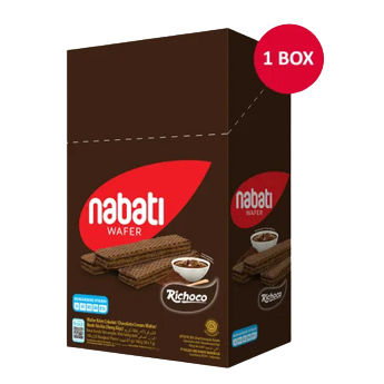 

Buruan Beli ( BERKAH ) Richeese NABATI Wafer Keju Coklat BOX isi 20 pcs x 6gr Snack Keju Richeese Snack Cemilan Anak Murah Terlaris