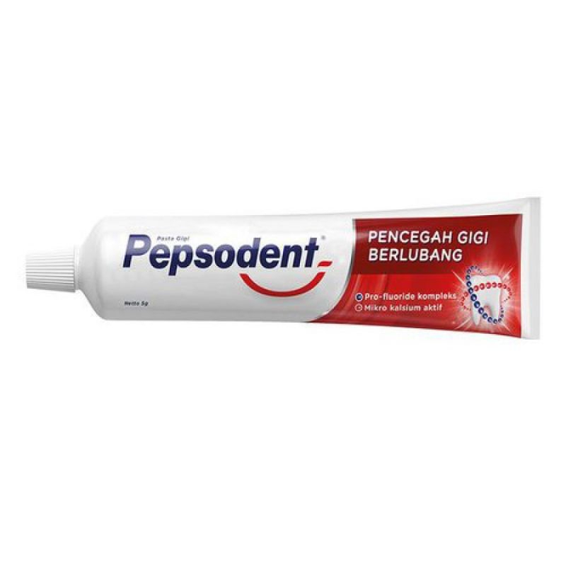 Pepsodent Pencegah Gigi Berlubang / Pasta Gigi PEPSODENT / Pasta Gigi Pepsodent 75 gr / Odol Pasta G