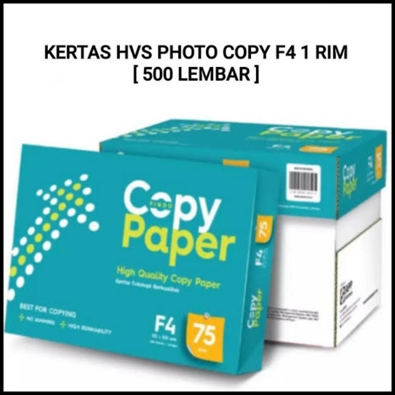 

HVS 75GSM A4 HARGA MUMER 48K