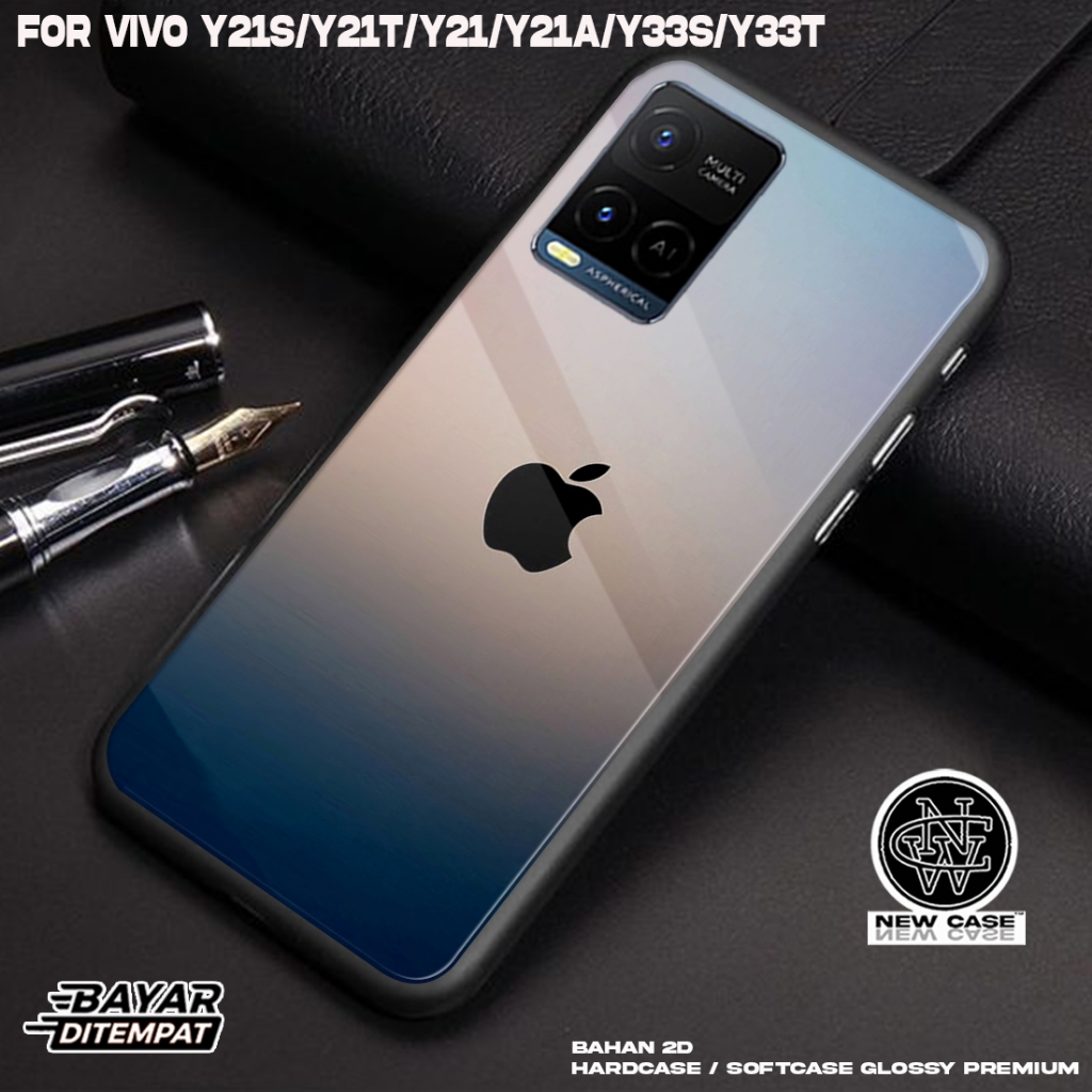 Case VIVO Y21S/Y21/Y21T/Y21A/Y33S/Y33T - Casing Hp Terbaru 2023 Newcase [ MARBLE] Silikon Hp Mewah -