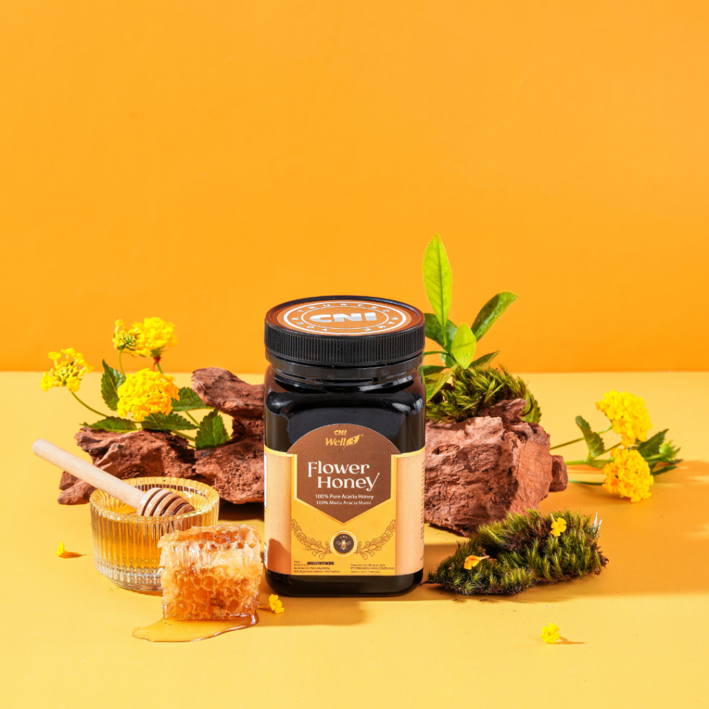 

Official CNI Well3 Flower Honey Kemasan Toples isi @500gr 100% Madu Akasia Murni Salah Satu Jenis Madu Terbaik Di Dunia